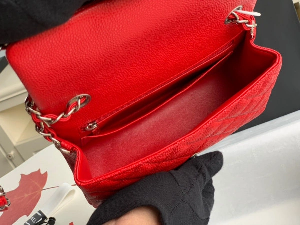 CHANEL FLAP BAG CAVIAR HighQuality 724 - Image 7