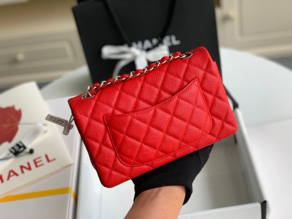 CHANEL FLAP BAG CAVIAR HighQuality 724 - Image 4