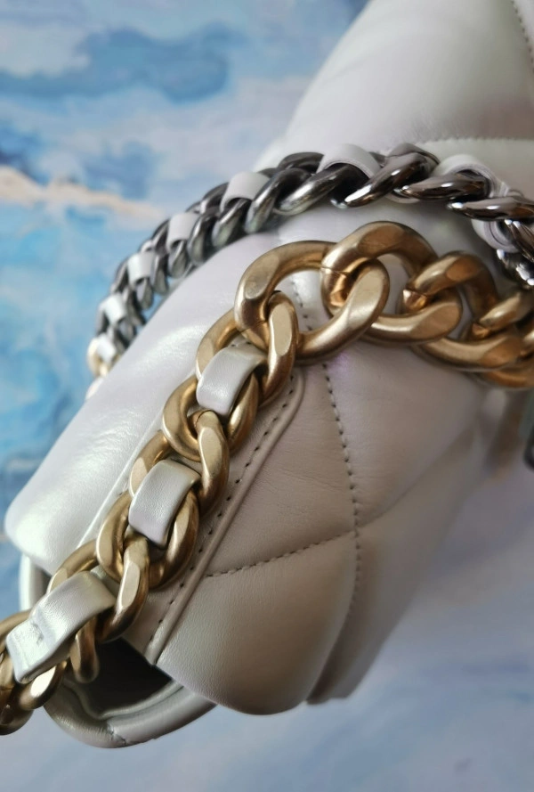 CHANEL 19 LARGE FLAP BAG NewStyle 80 - Image 6