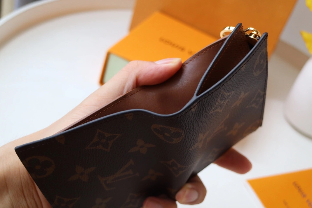 BestValue 8667 Louis Vuitton AAA Quality Card Case In Brown - Image 7