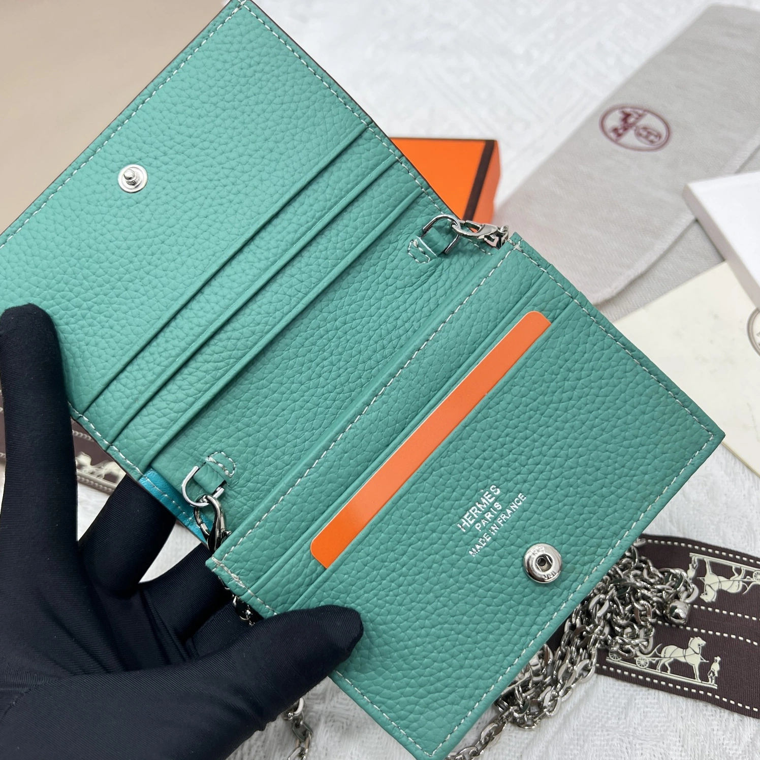 Bold 1074 Hermes AAA Quality Wallets - Image 5