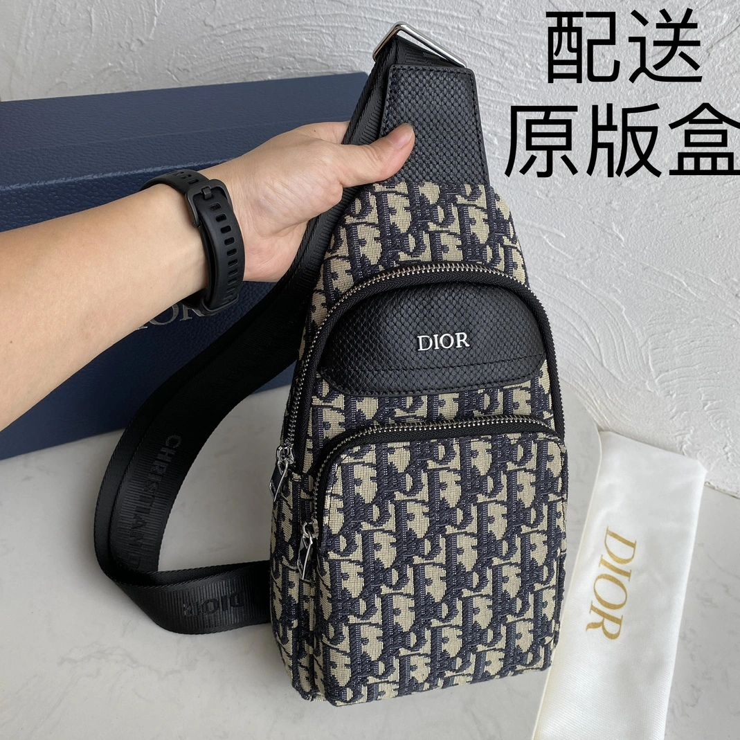 Bold 5723 Christian Dior AAA Man Messenger Bags - Image 3