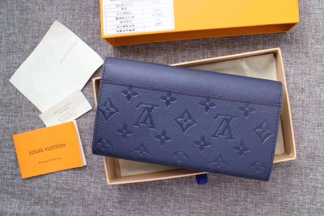 Breathable 4041 Louis Vuitton LV Wallets For Women - Image 4