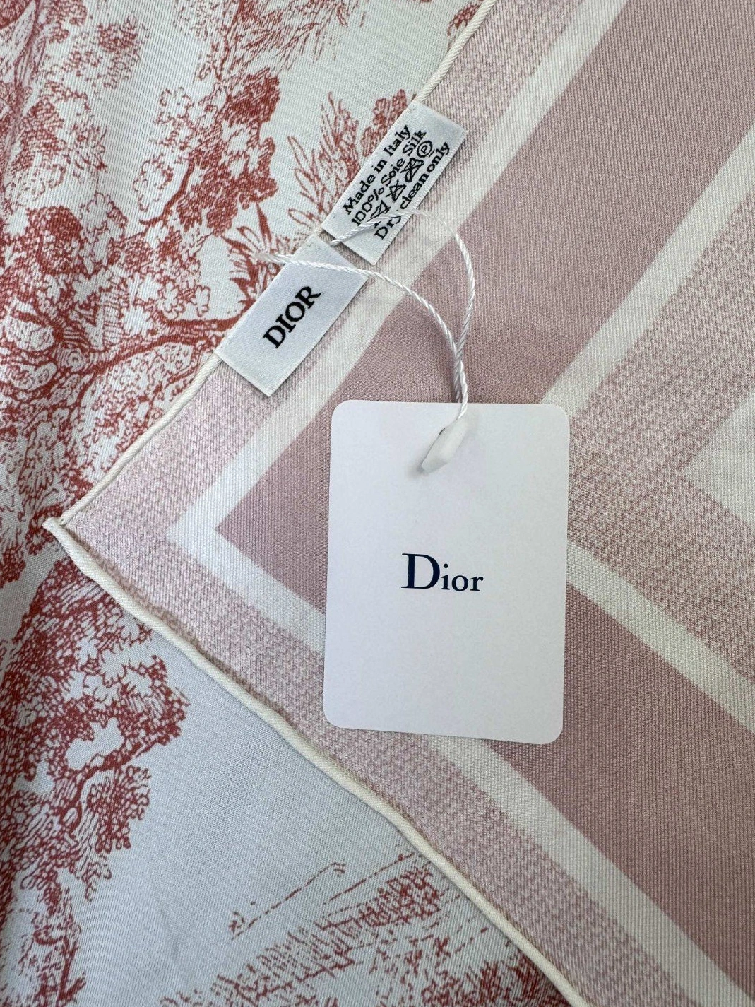 Breathable 5007 Christian Dior Silk Squares For Women - Image 6