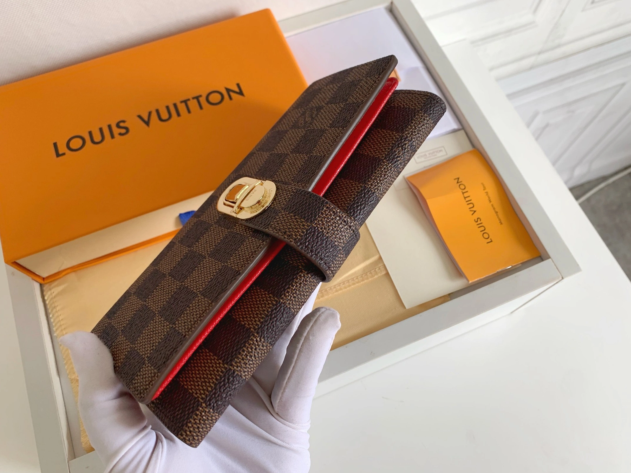 Breathable 5289 Louis Vuitton LV Card Case For Women - Image 3