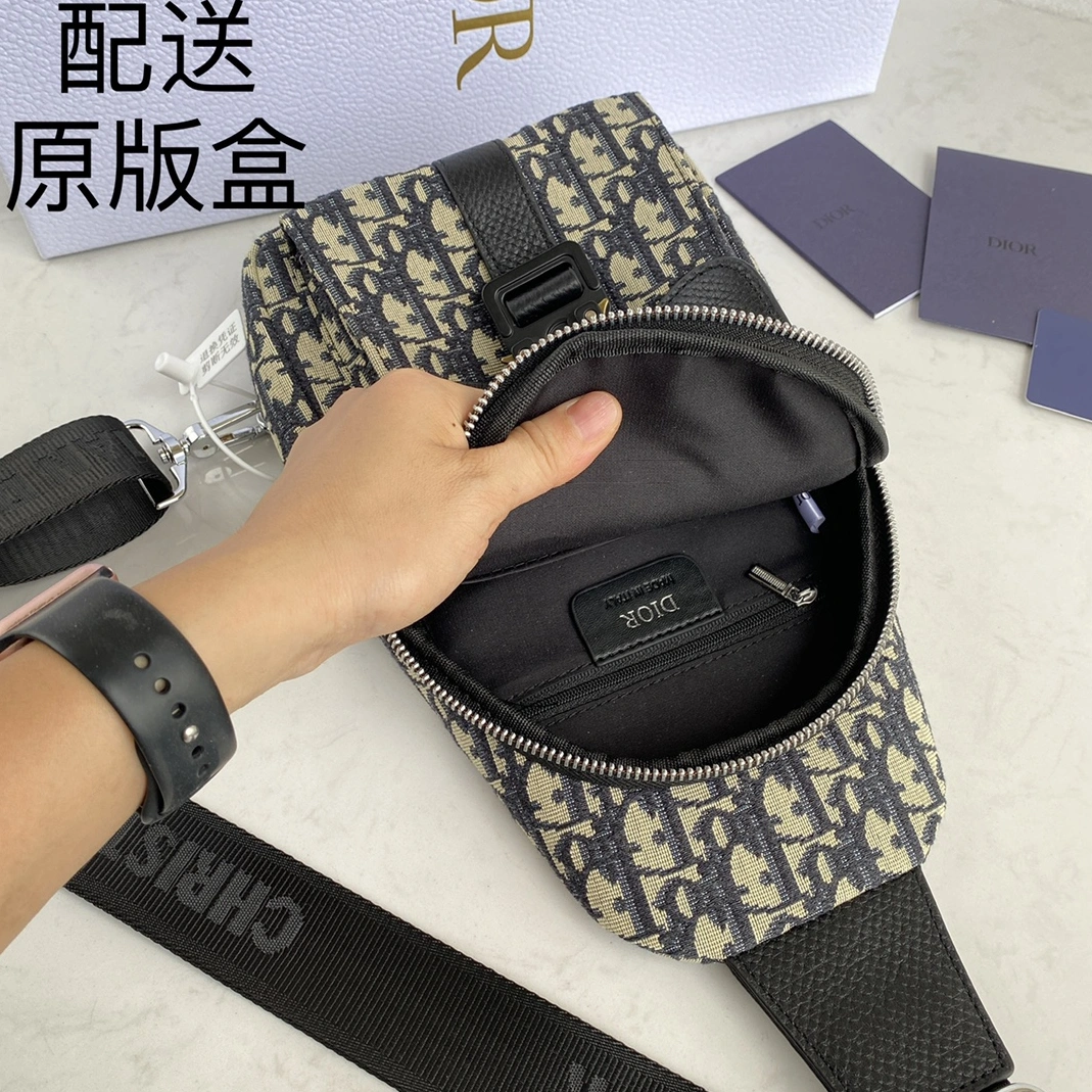 Breathable 9776 Christian Dior AAA Man Messenger Bags - Image 6