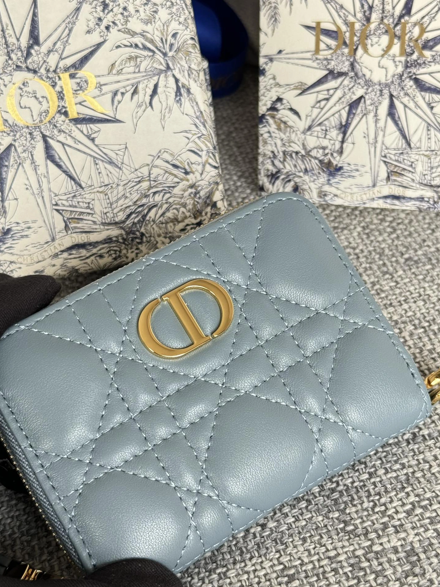 Bright 6556 Christian Dior AAA Wallets For Women - Image 3