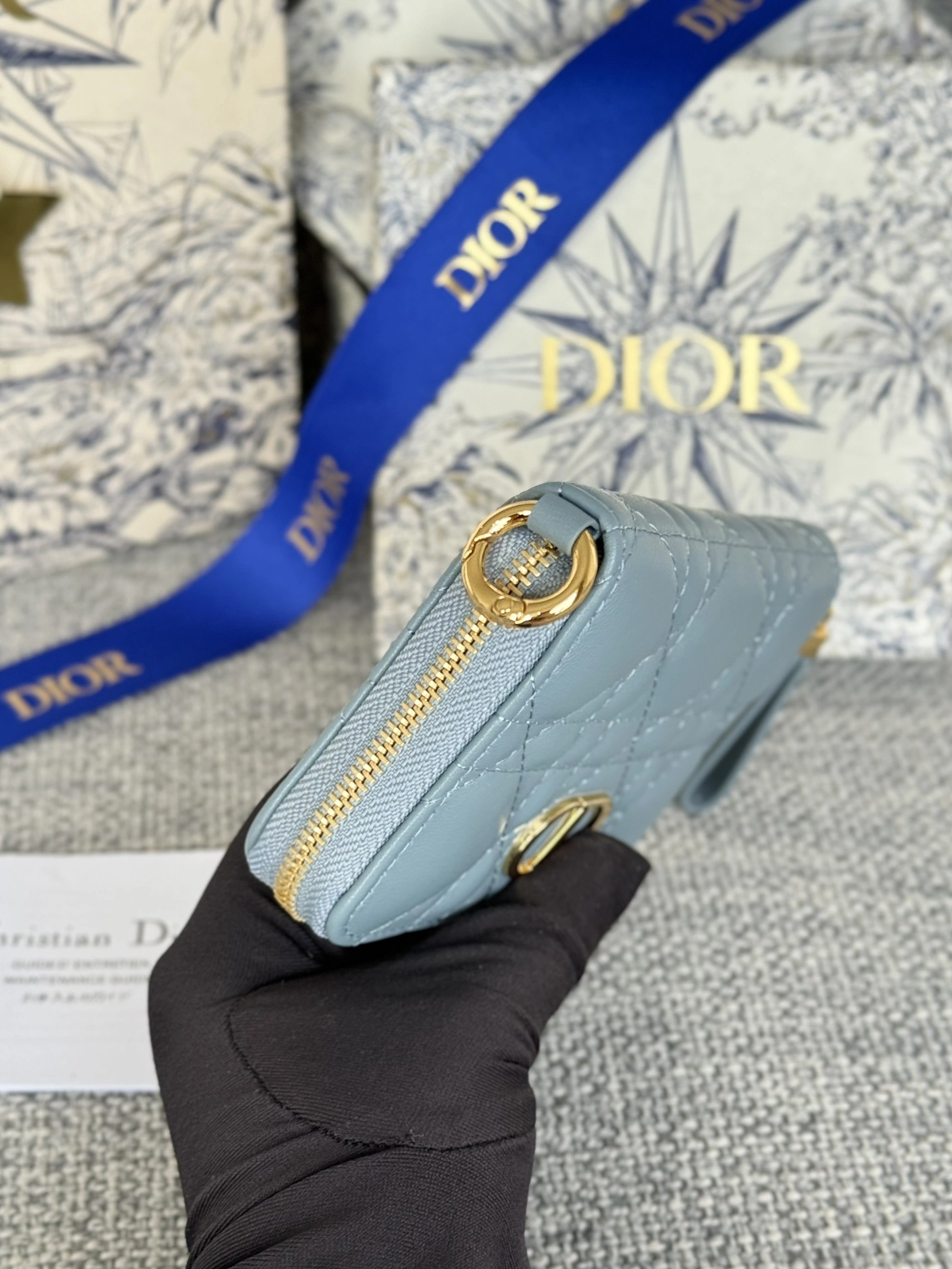 Bright 6556 Christian Dior AAA Wallets For Women - Image 4