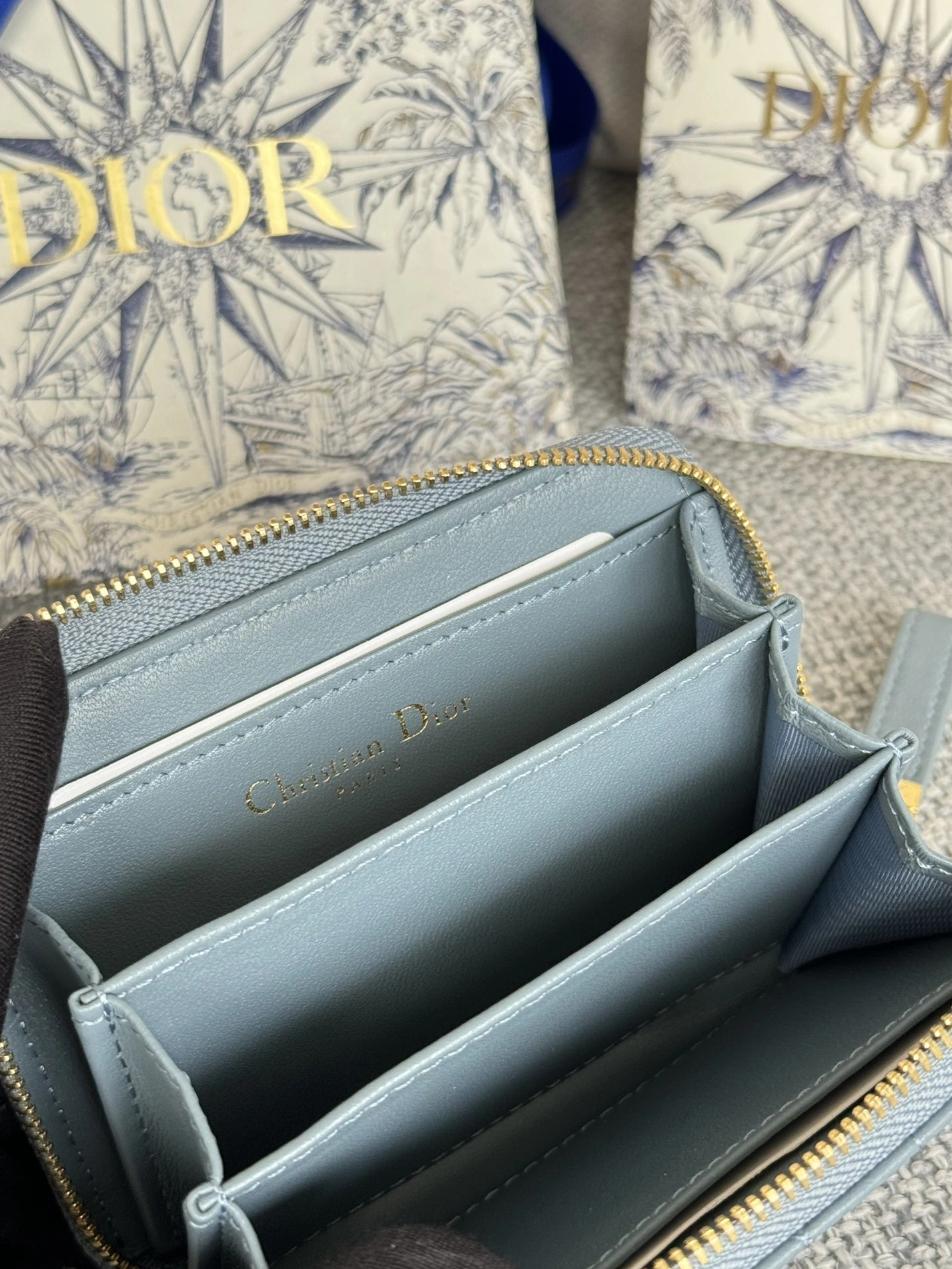 Bright 6556 Christian Dior AAA Wallets For Women - Image 6