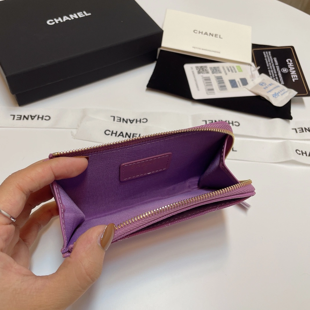 Chanel Card Case Sleek 9062 - Image 8