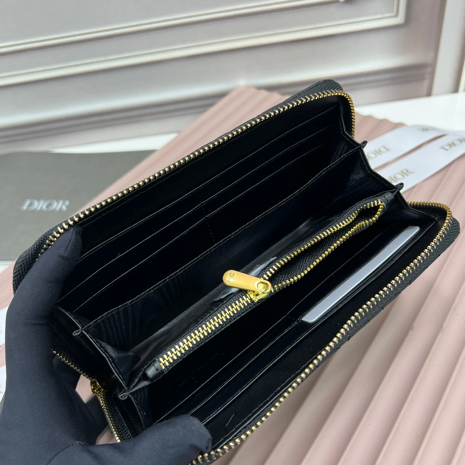 Christian Dior AAA Man Wallets Practical 1238 - Image 5