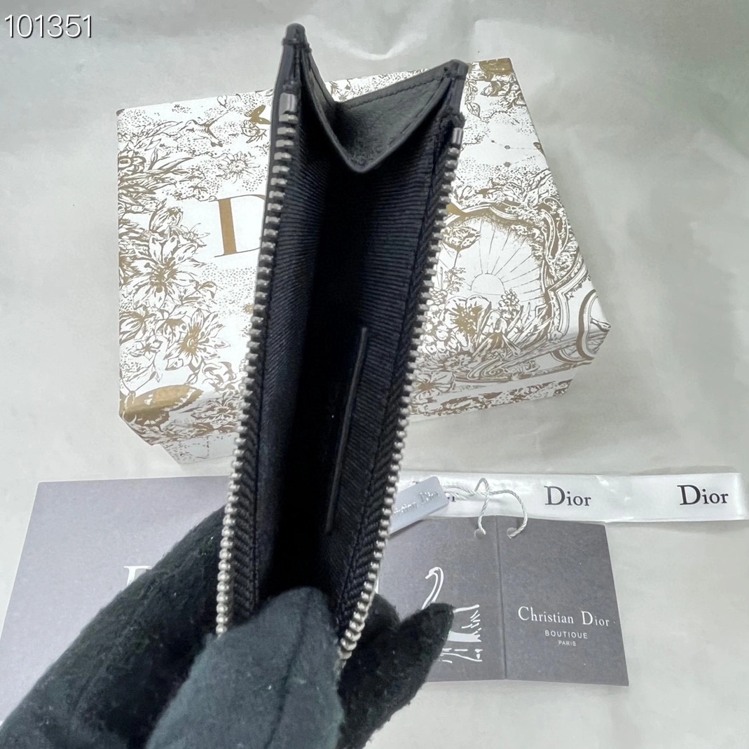 Christian Dior AAA Quality Card Case For Unisex Sleek 6330 - Image 7