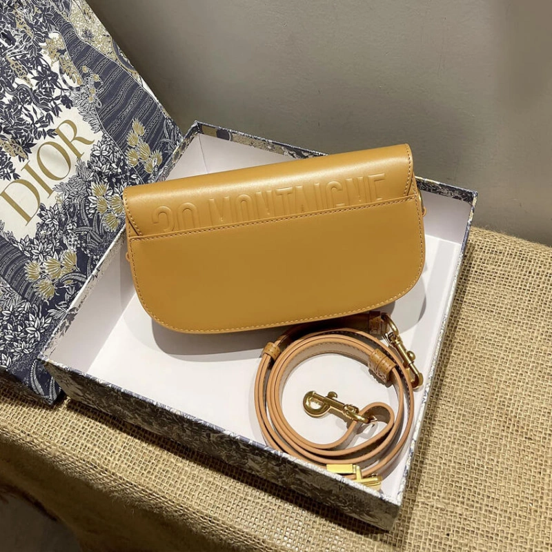 Adjustabl Christian Dior Bobby East-West Bag M9327 in Amber Box Calfskin - Image 7