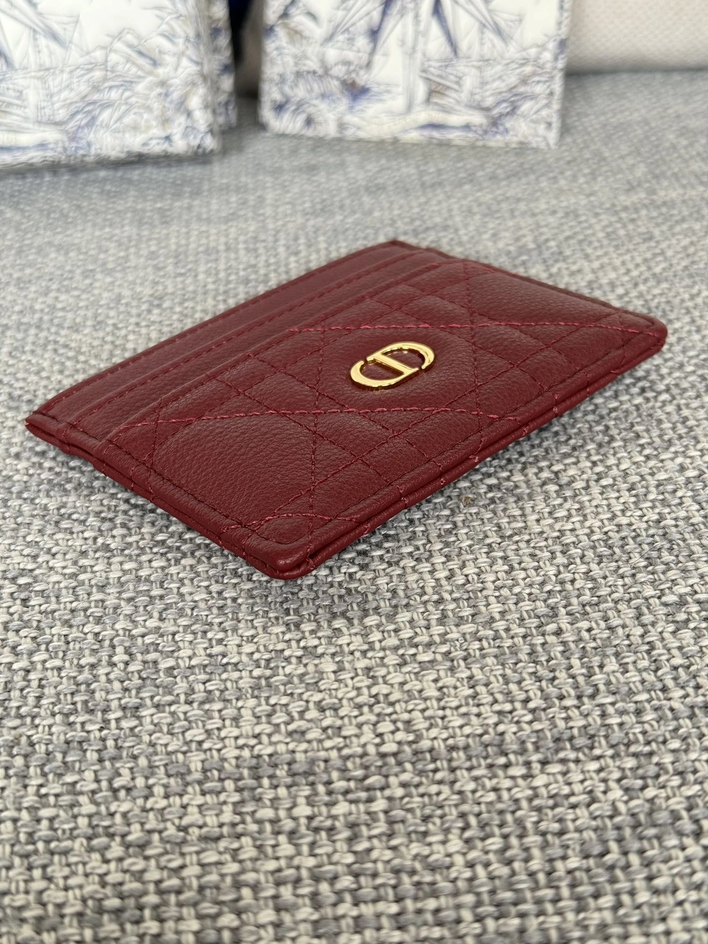 Christian Dior Card Case Elegant 7154 - Image 4