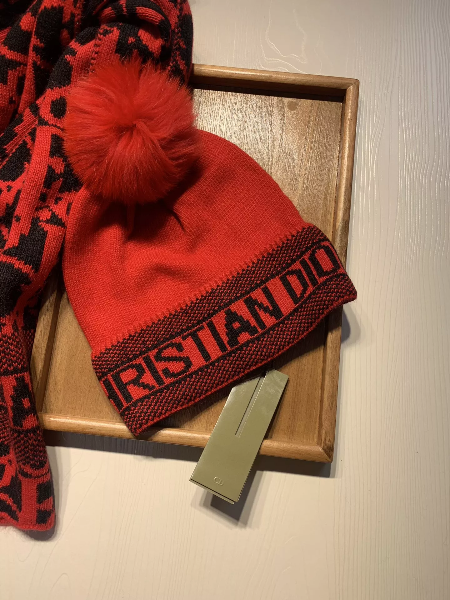 Christian Dior Hat and Scarf Set DailyWear 2543 - Image 6