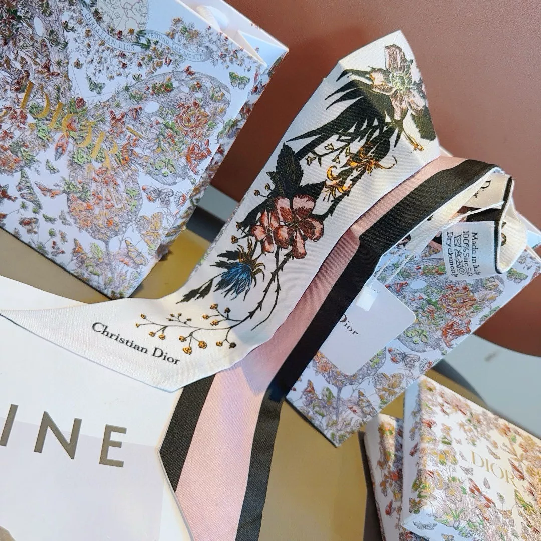 Christian Dior Silk Scarf NewStyle 1065