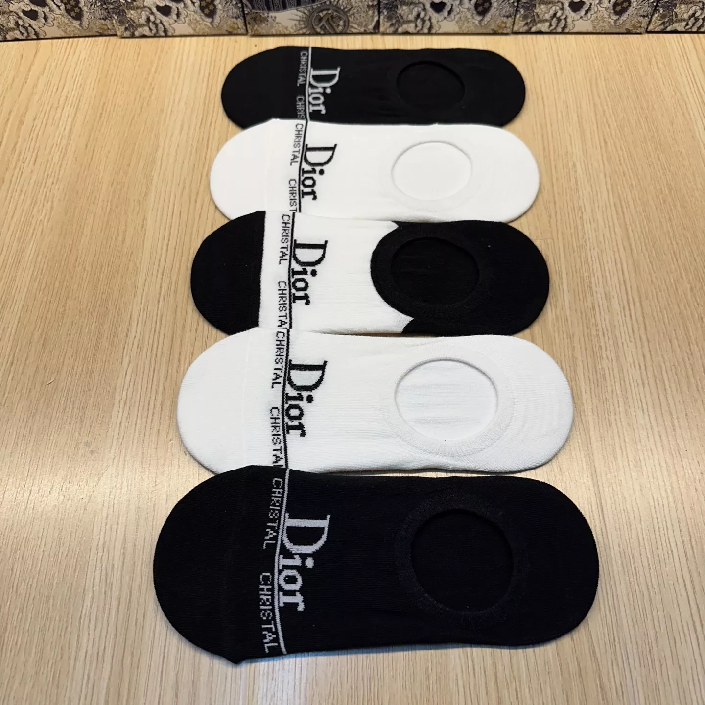 Christian Dior Socks For Women Fashionable 8693 - Image 3