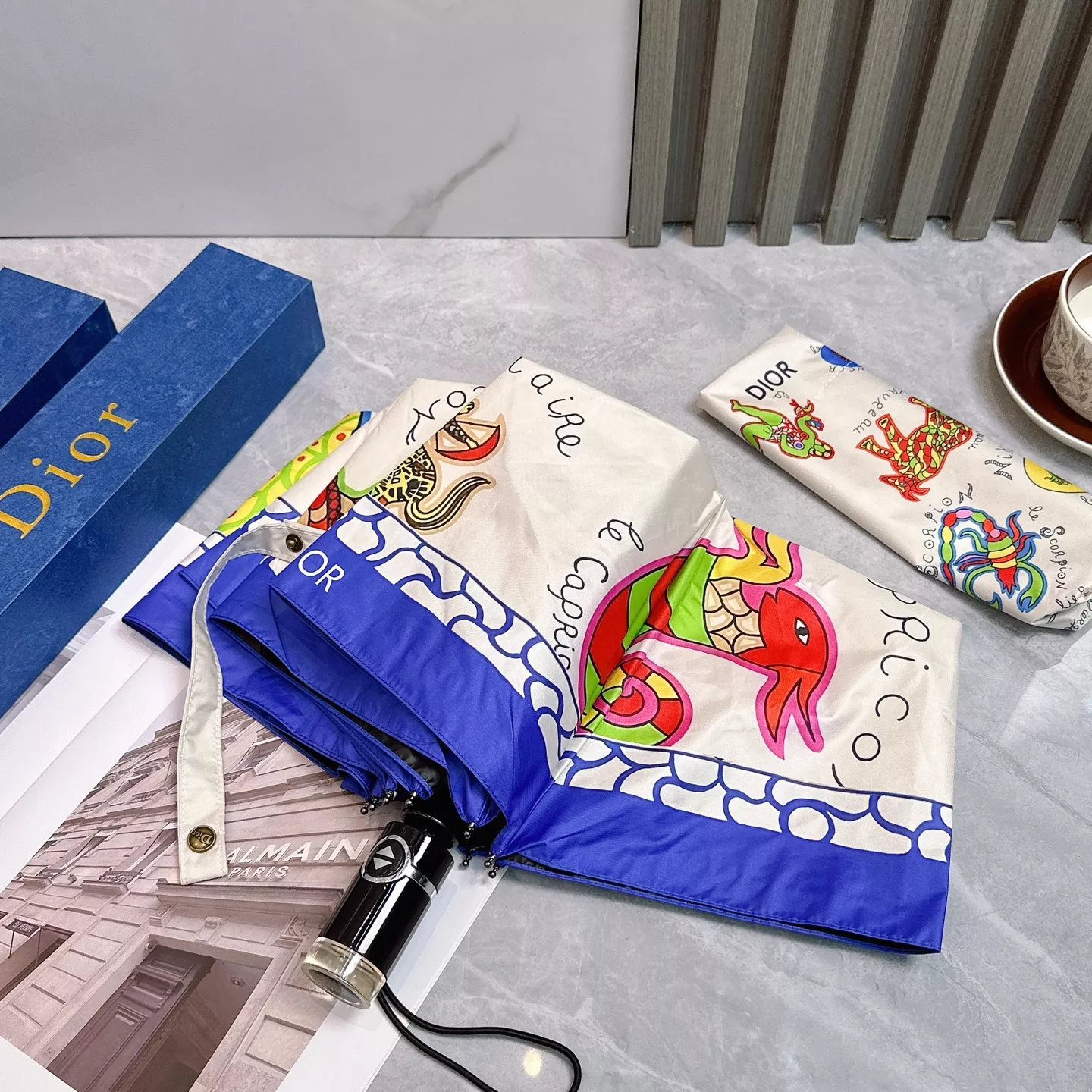 Christian Dior Umbrellas Fashionable 4197 - Image 3