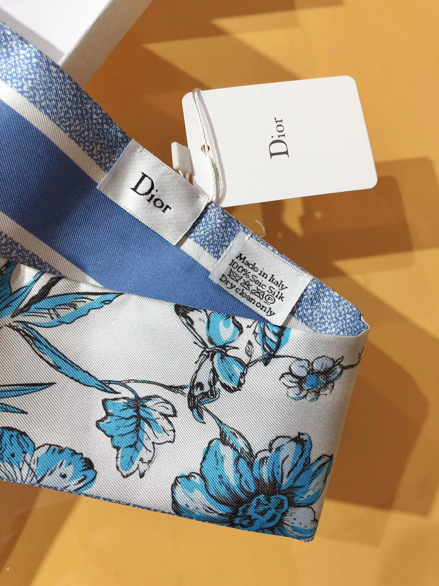 Comfortable 2113 Christian Dior Silk Scarf - Image 3