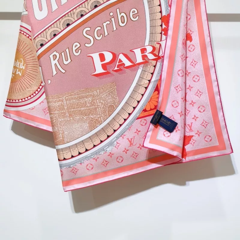 Comfortable 6889 Louis Vuitton Silk Squares - Image 5