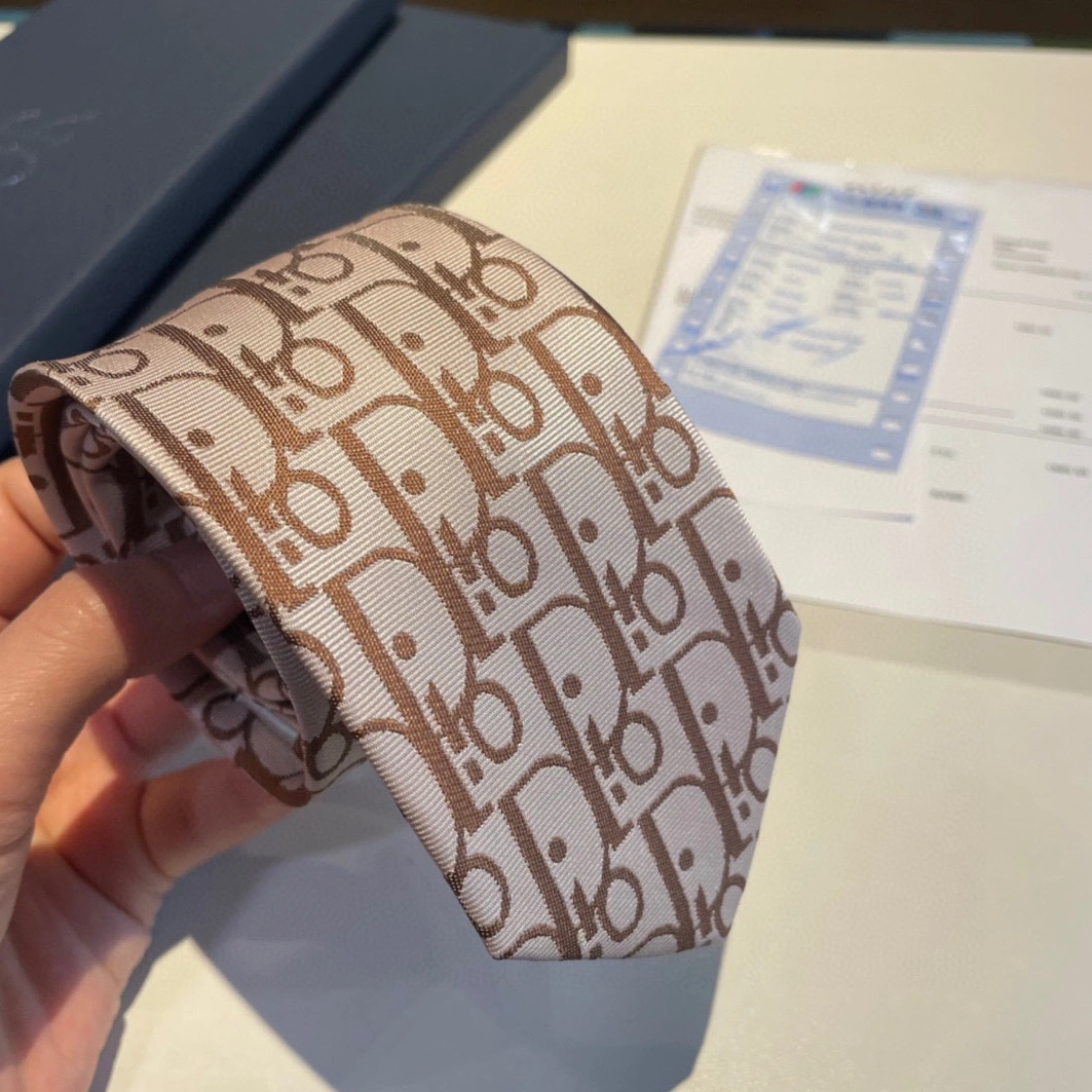 Comfortable 9376 Christian Dior Necktie For Men - Image 3