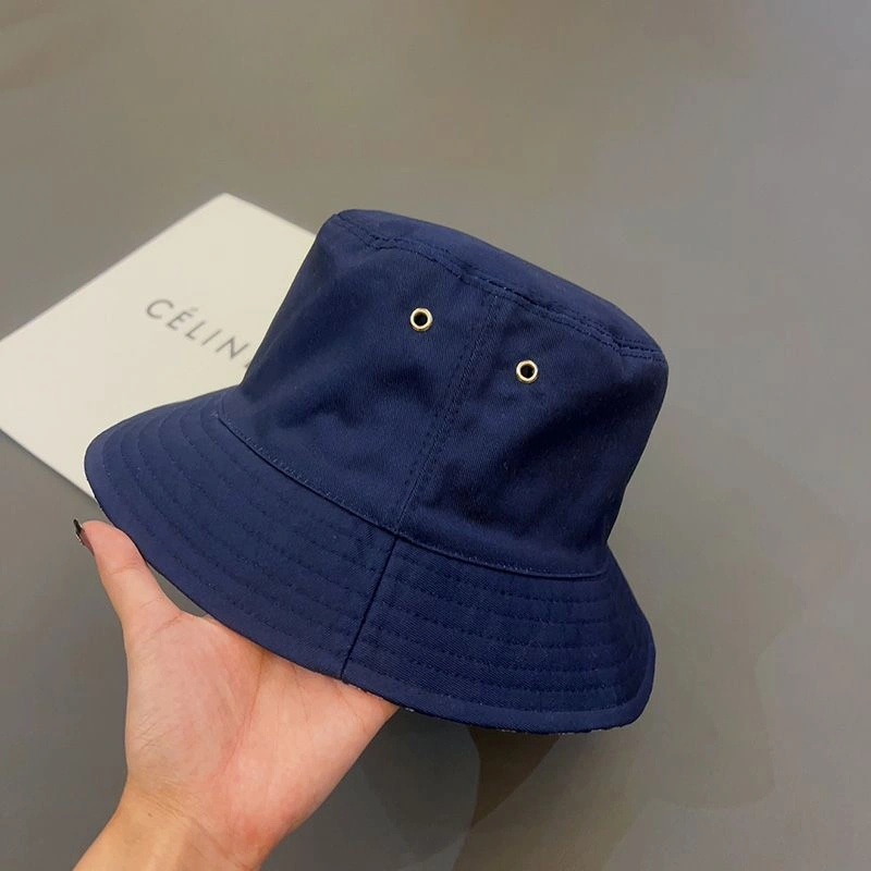 Dior Reversible Bucket Hat Teddy Oblique Motif Cotton Blue Popular 5594 - Image 3
