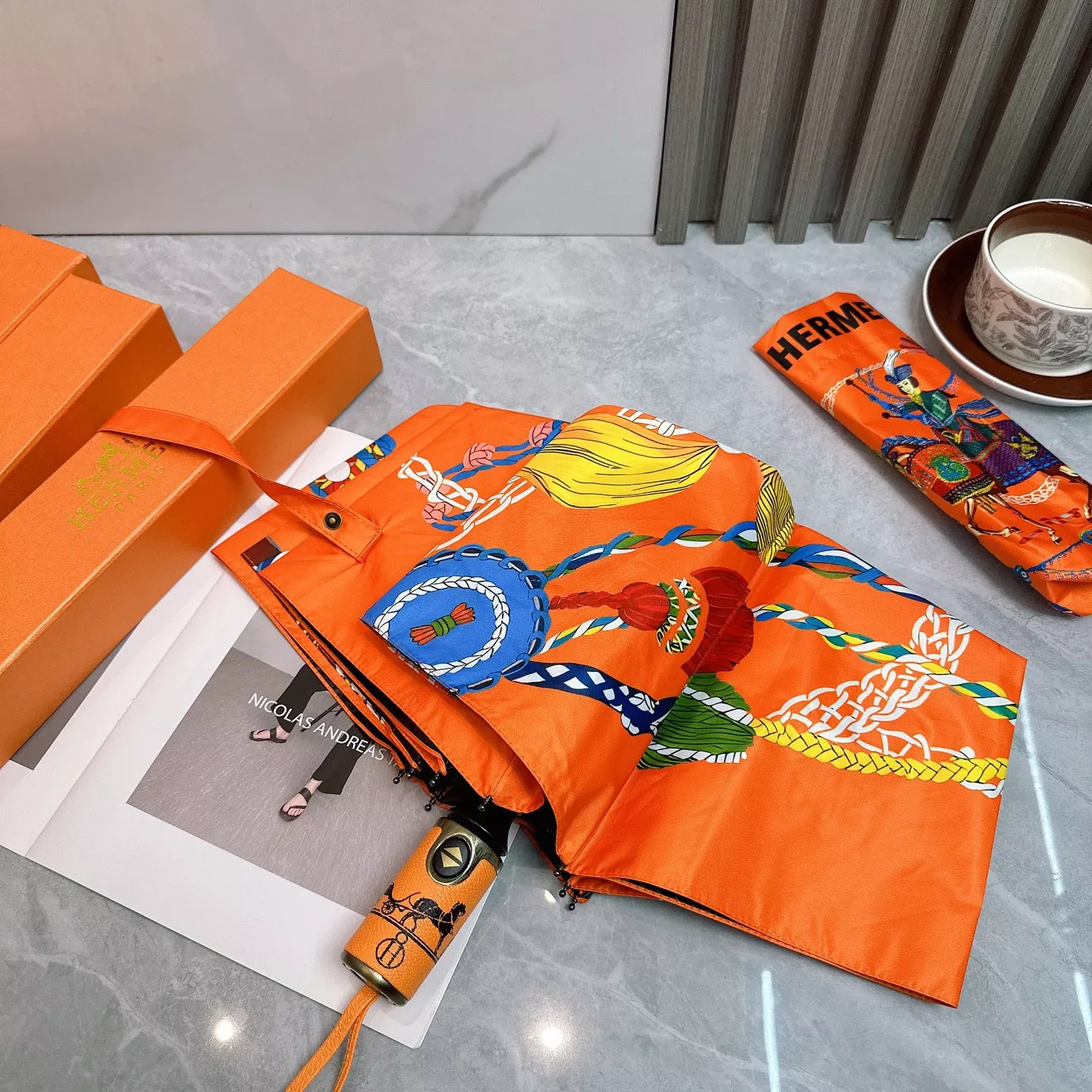 Durable 5894 Hermes Umbrellas - Image 7