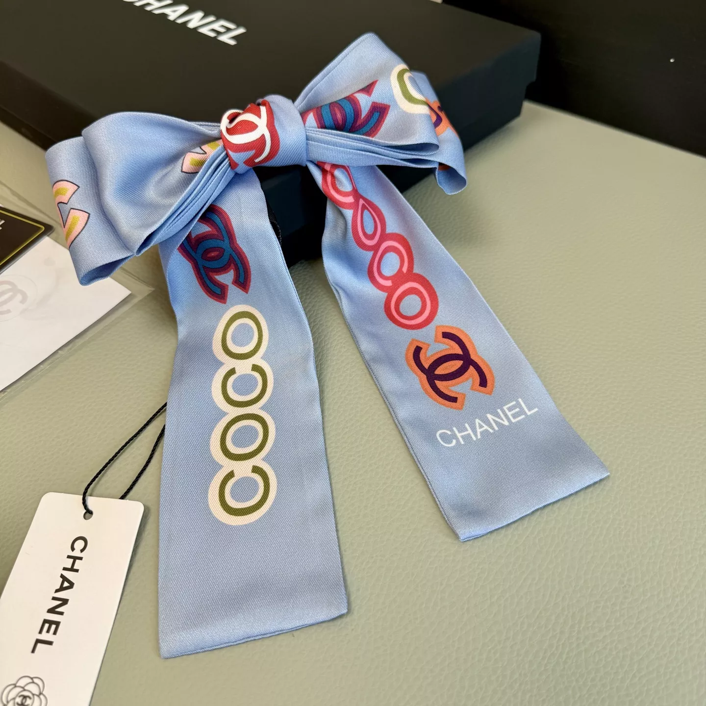 Durable 8151 Chanel Silk Scarf - Image 3