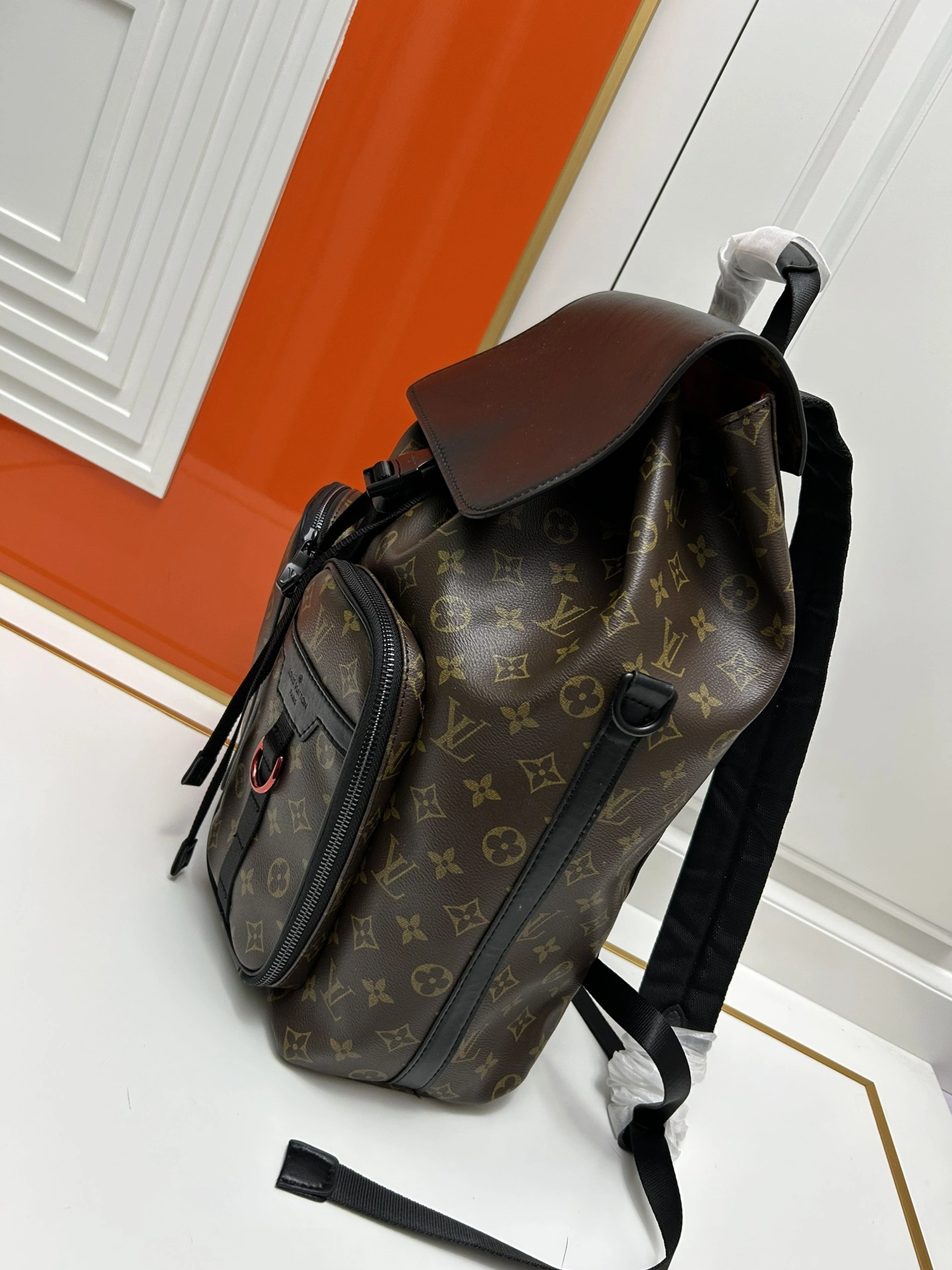 Flexible 6409 Louis Vuitton AAA Quality Backpacks For Unisex - Image 5