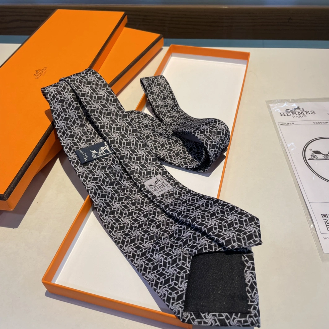 Functional 269 Hermes Necktie For Men - Image 3