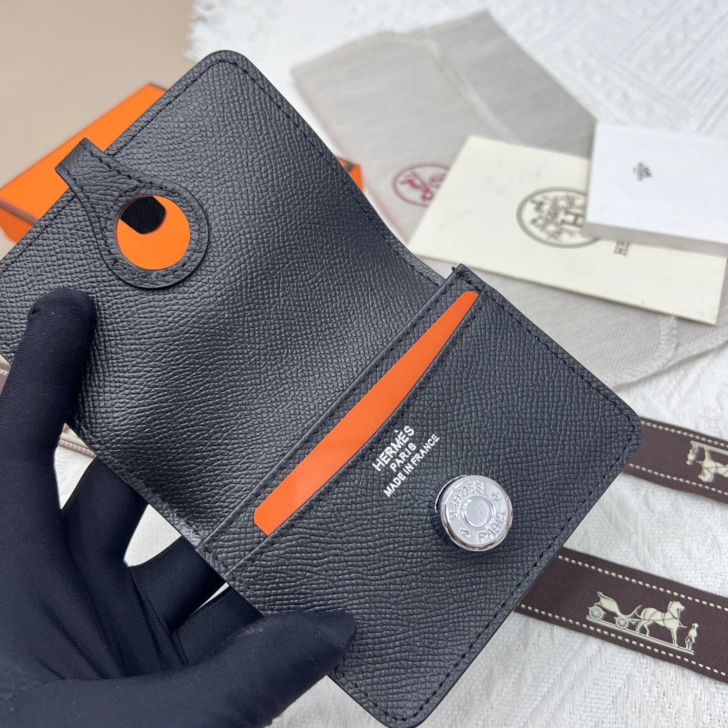 Hermes AAA Quality Wallets Bold 8219 - Image 6