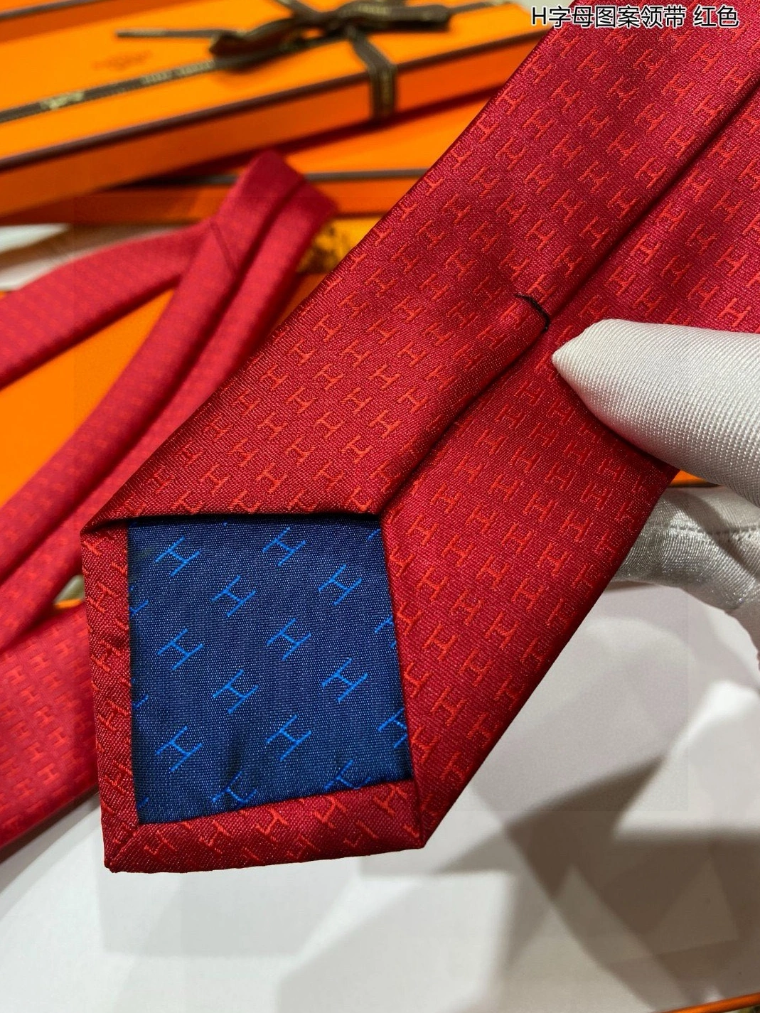 Hermes Necktie AllSeason 4975 - Image 5