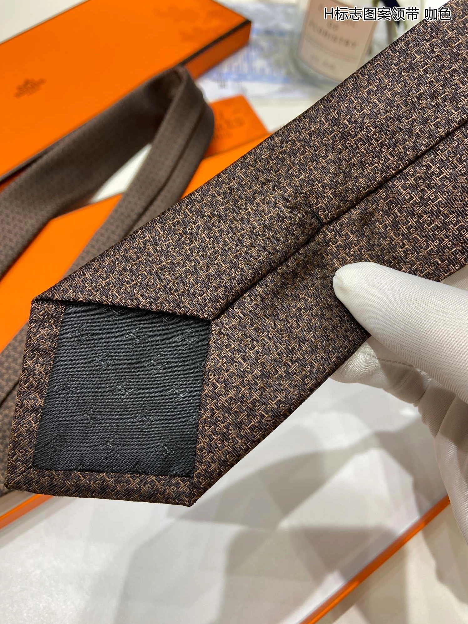 Hermes Necktie Efficient 4428 - Image 5