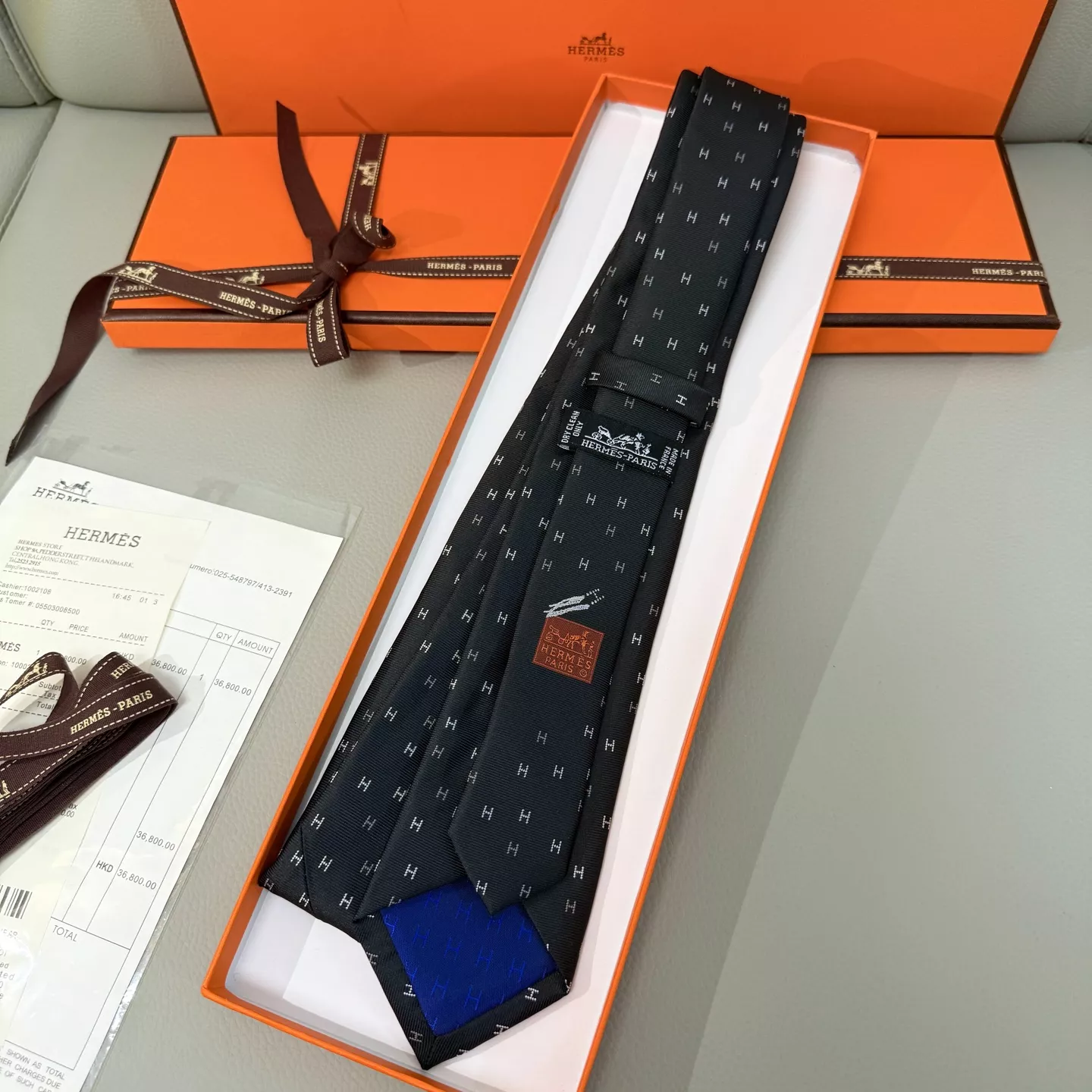 Hermes Necktie StreetReady 7734 - Image 6