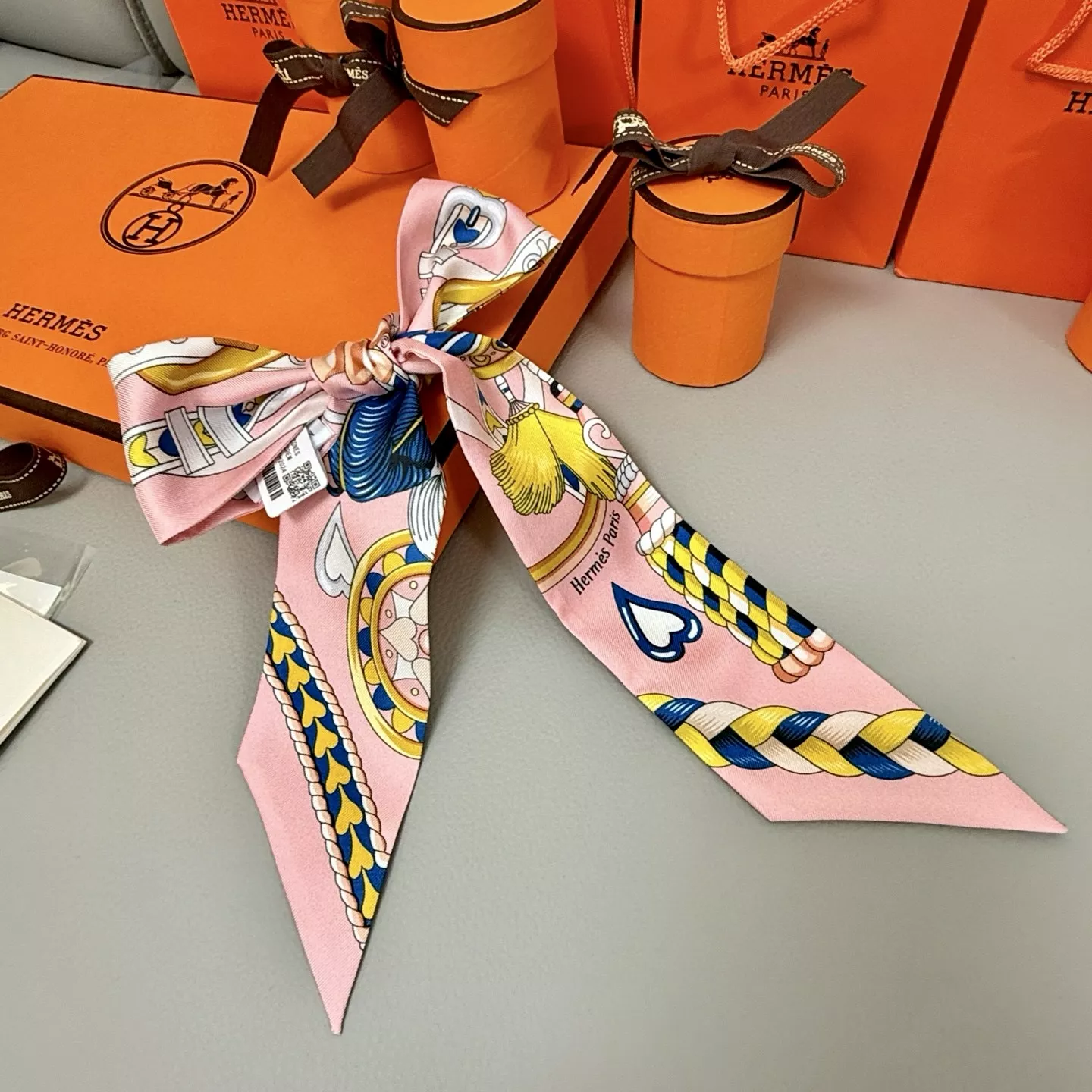 Hermes Silk Scarf Fashionable 4214 - Image 3
