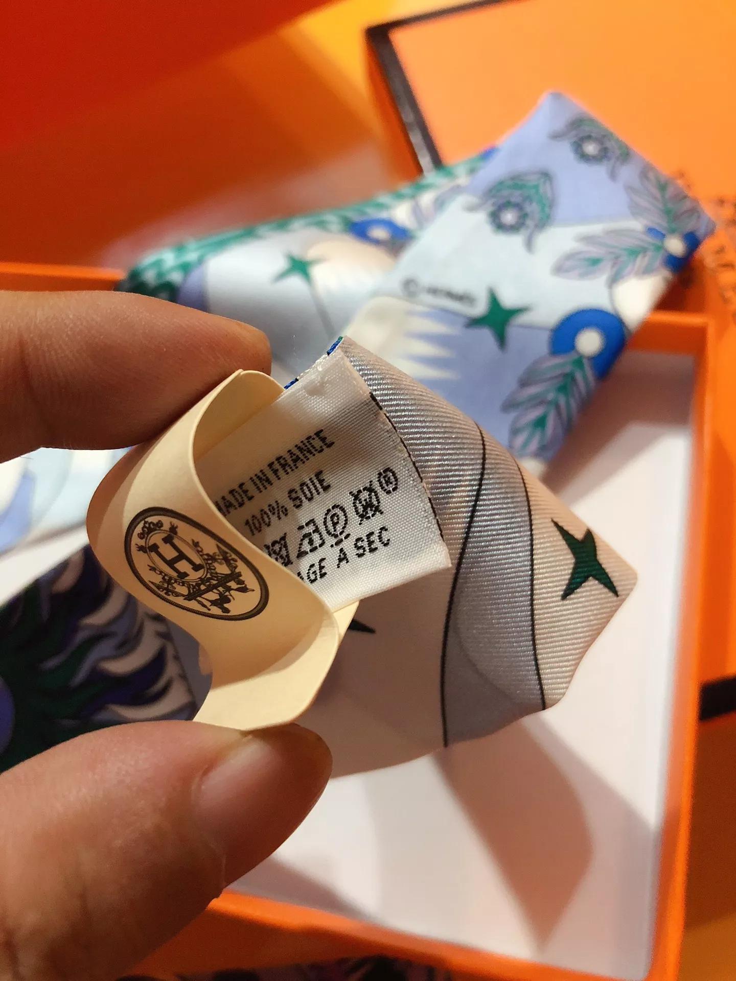 Hermes Silk Scarf Refined 1441 - Image 4