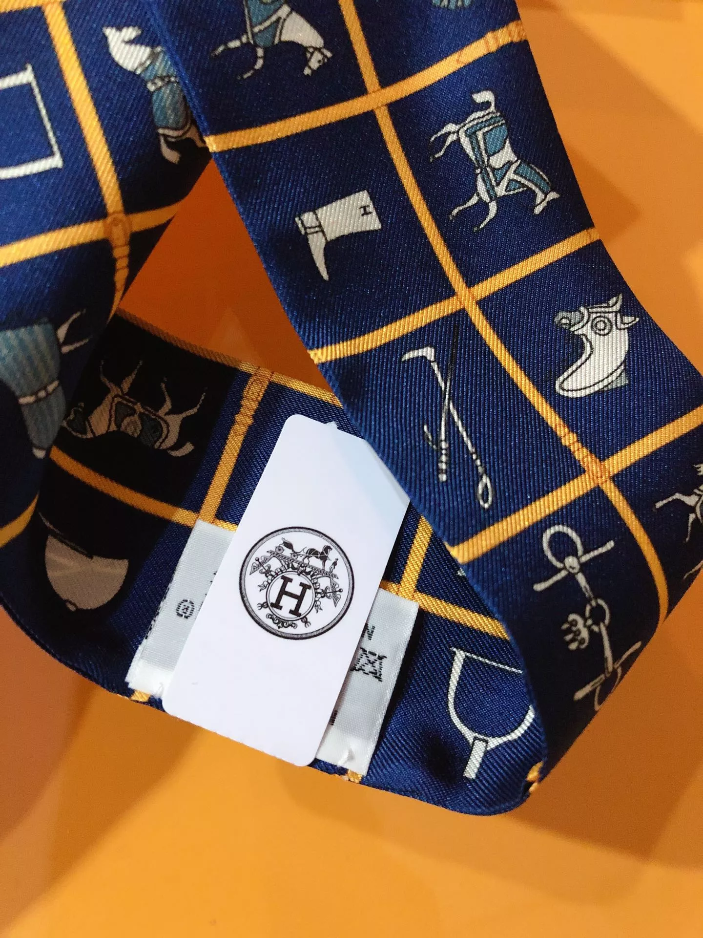 Hermes Silk Scarf Resilient 9569 - Image 4