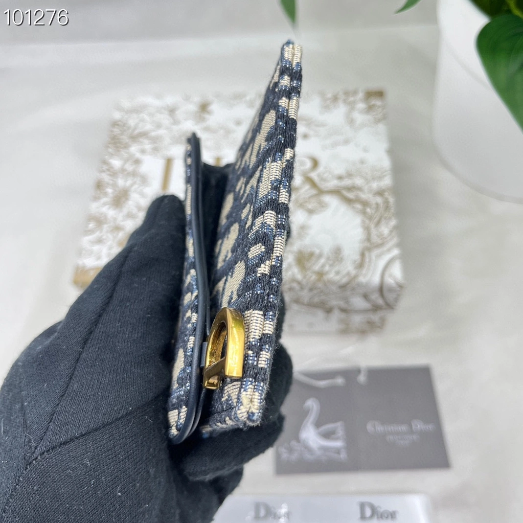 Lightweight 3059 Christian Dior AAA Quality Card Case For Unisex - Image 5