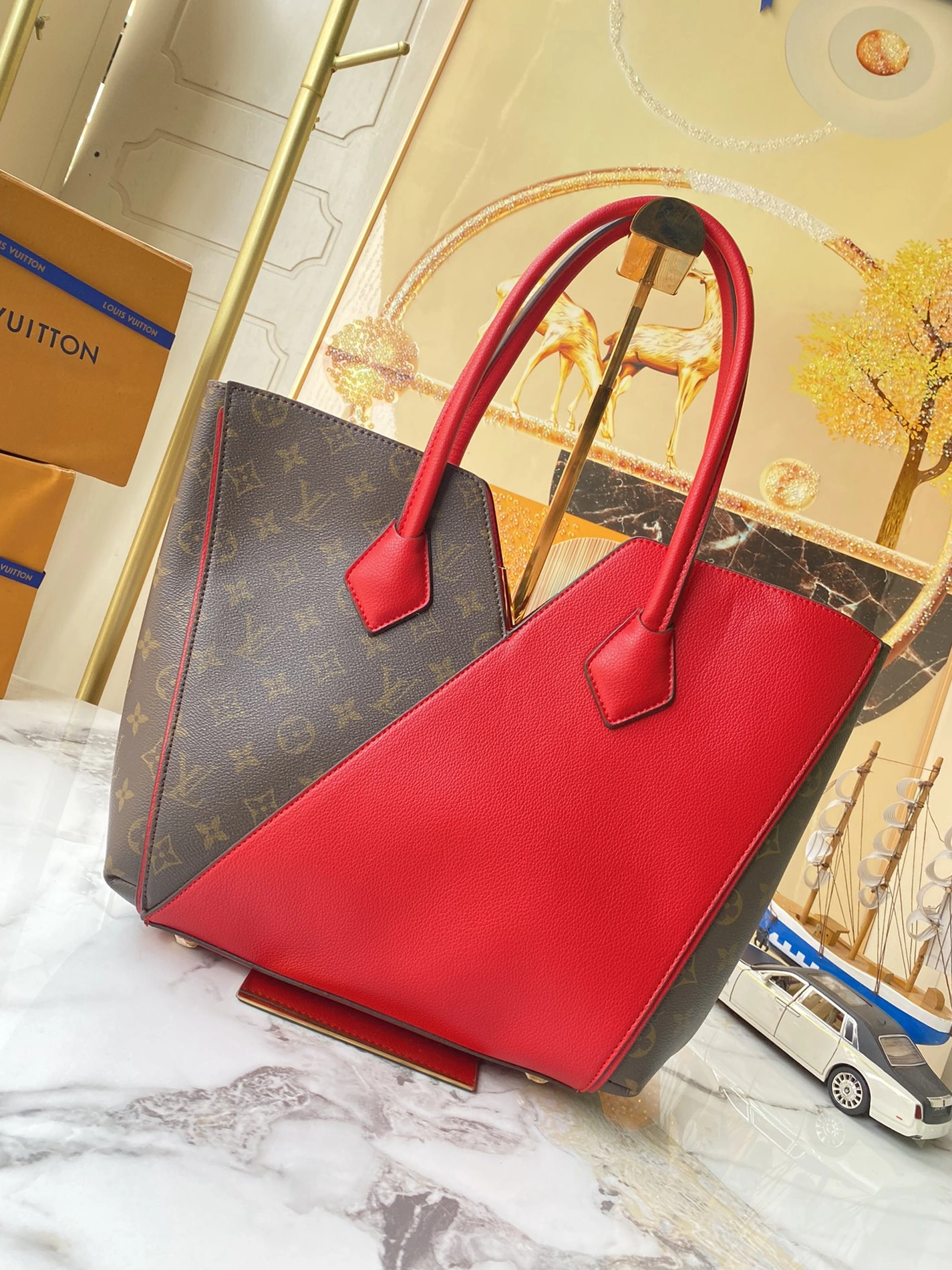 Lightweight 5449 Louis Vuitton AAA Quality Tote-Handbags For Women - Image 3