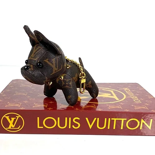 Louis Vuitton Dog Charm Keychain - Image 7