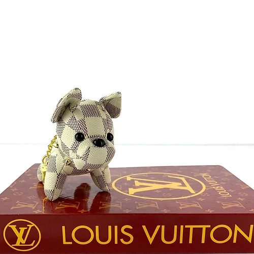Louis Vuitton Dog Charm Keychain - Image 9