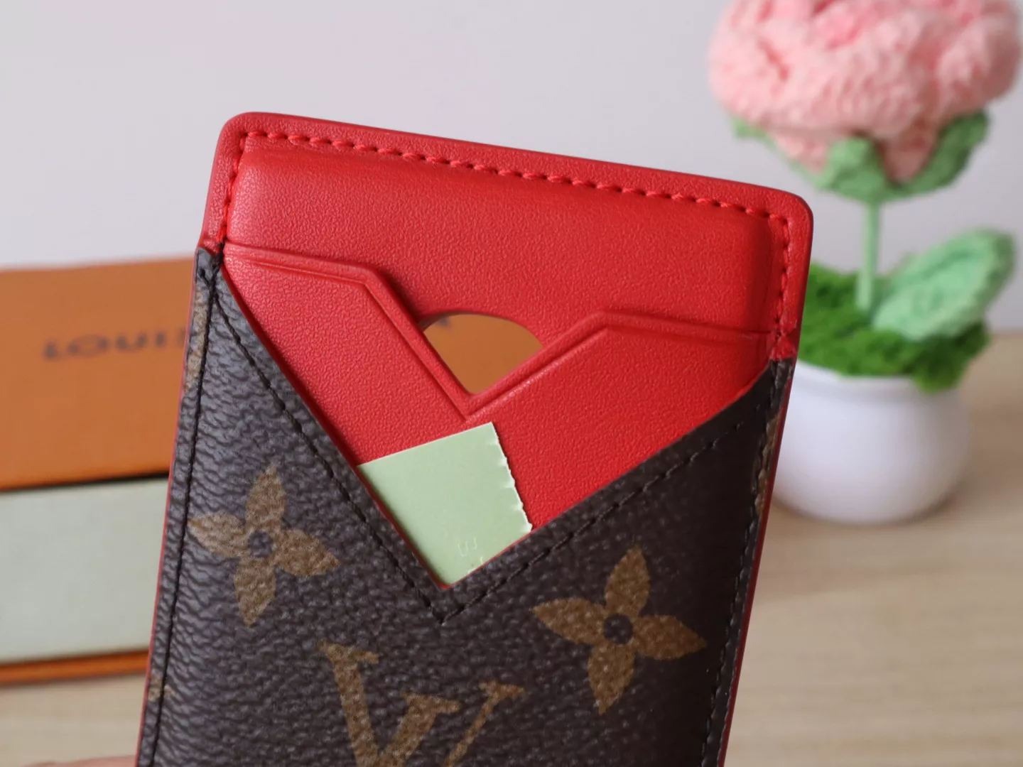 Louis Vuitton LV Card Case For Women Sophisticated 1349 - Image 6