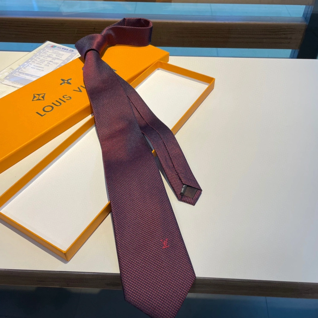 Louis Vuitton LV Necktie For Men Timeless 8545 - Image 7
