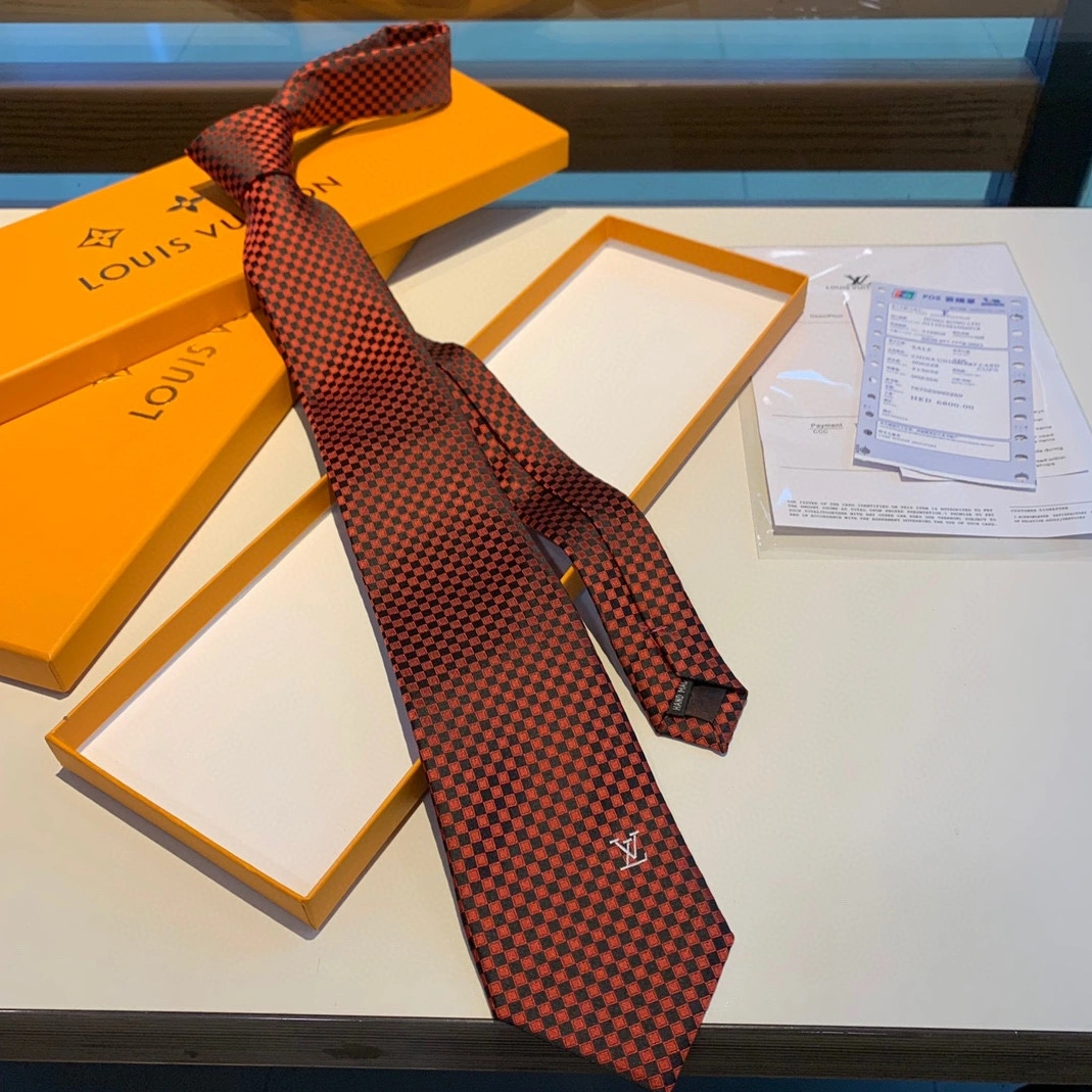 Louis Vuitton LV Necktie For Men Versatile 4906 - Image 7