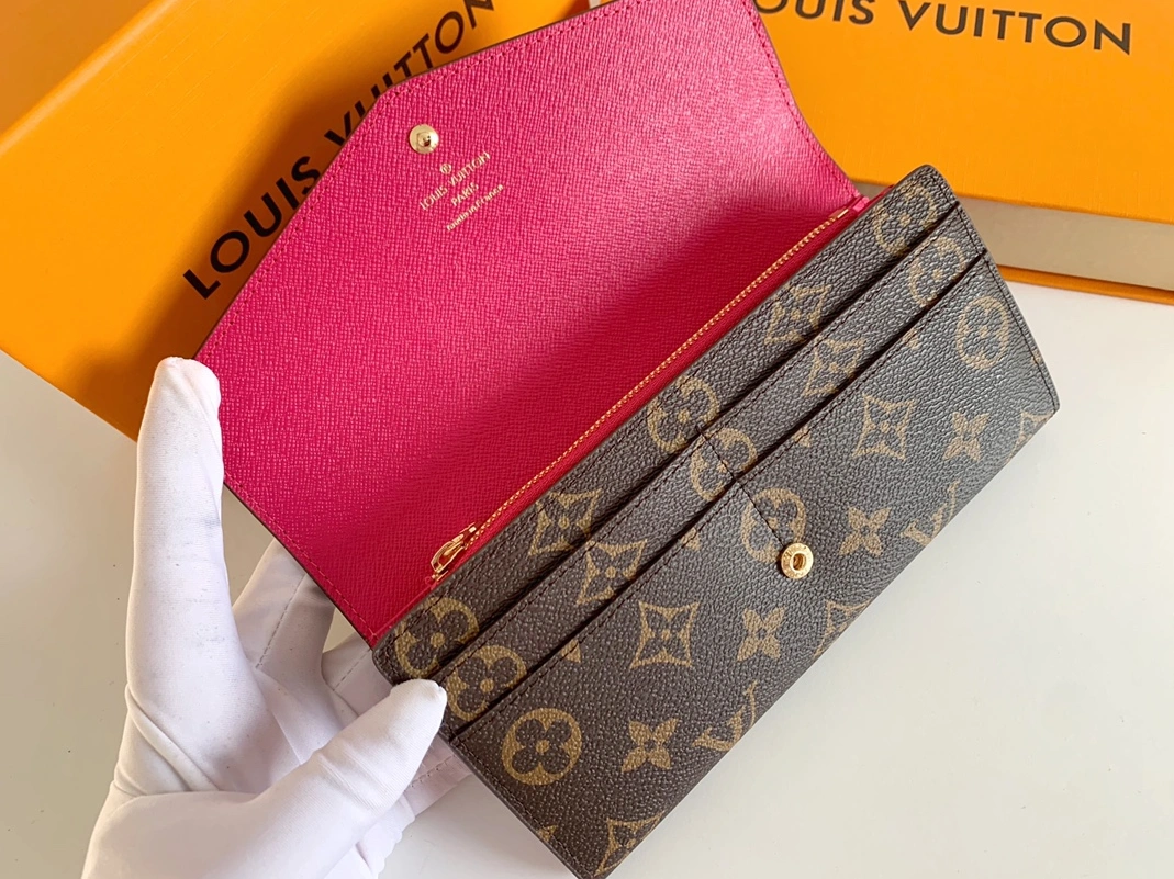 Louis Vuitton LV Wallets In Rose Red For Women SportInspired 5751 - Image 3