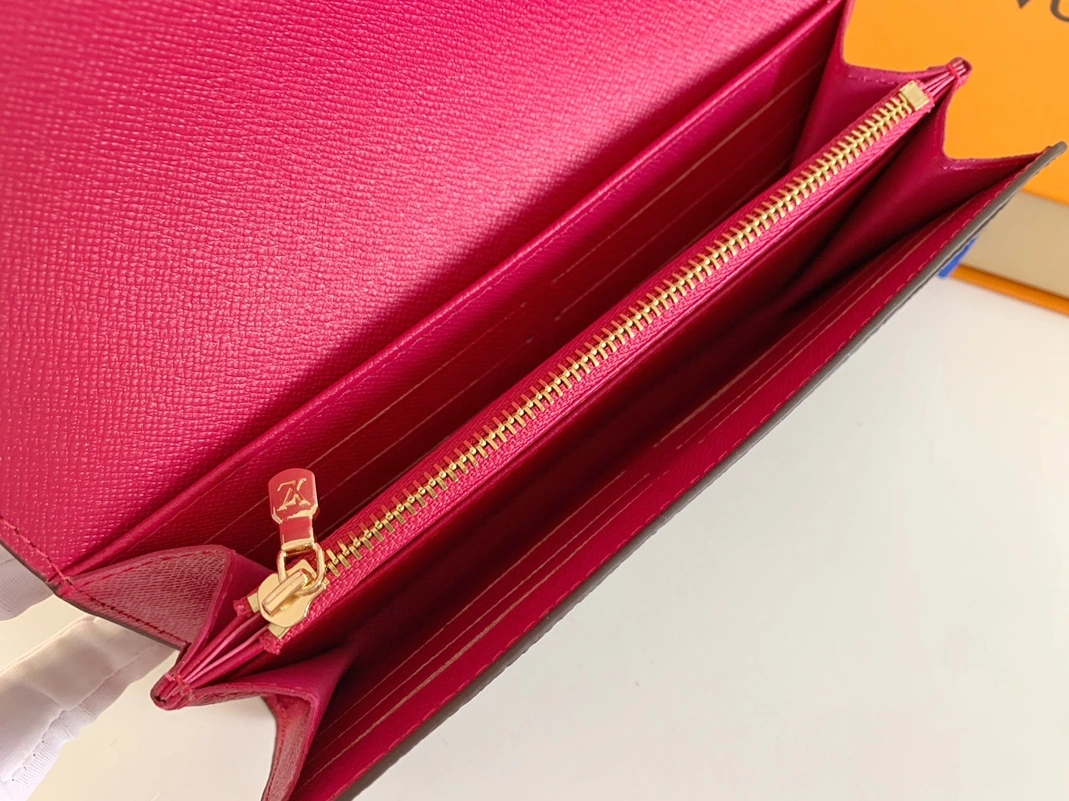 Louis Vuitton LV Wallets In Rose Red For Women SportInspired 5751 - Image 4