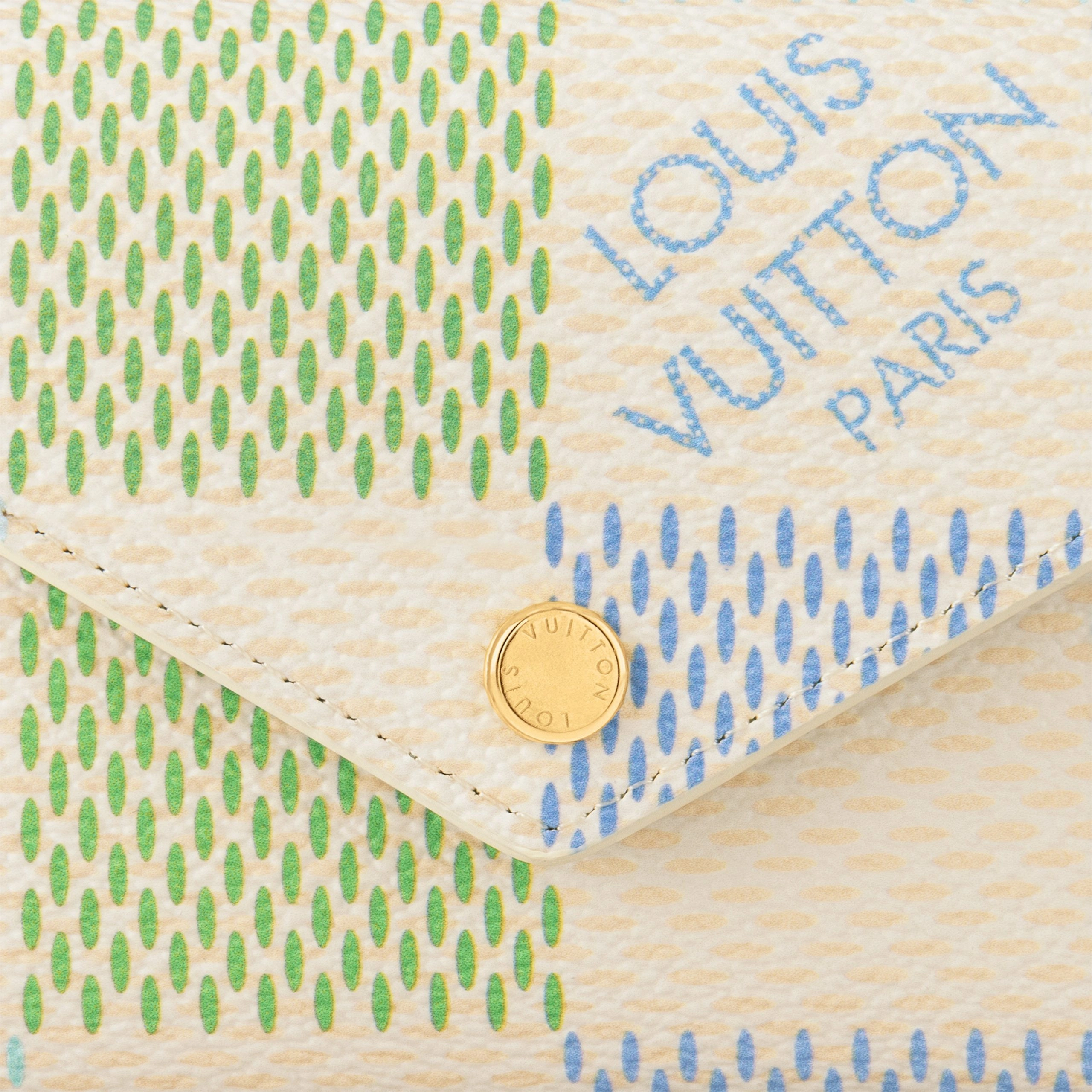 Louis Vuitton N40750 Victorine Wallet Pistachio Green - Image 6