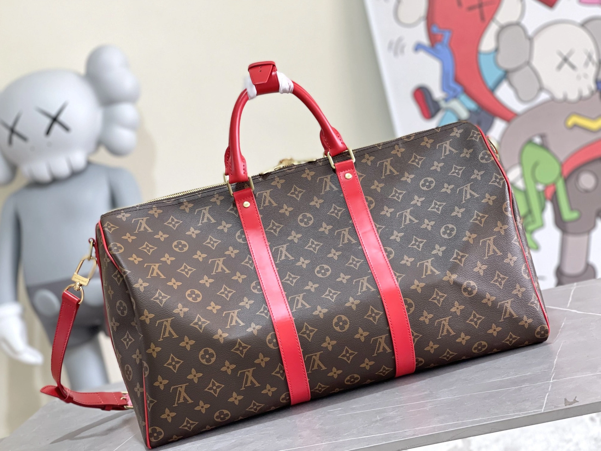 Louis Vuitton Travel Bags In Coffee Flexible 5000