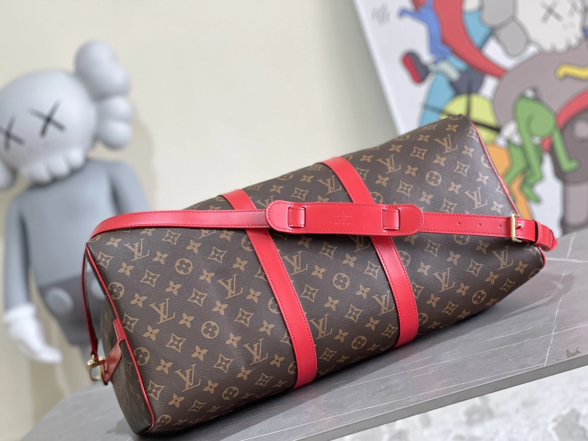 Louis Vuitton Travel Bags In Coffee Flexible 5000 - Image 3