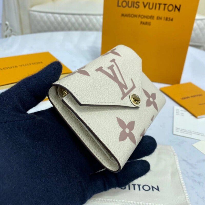 Cream Boi Louis Vuitton Victorine Wallet Cream - Image 3